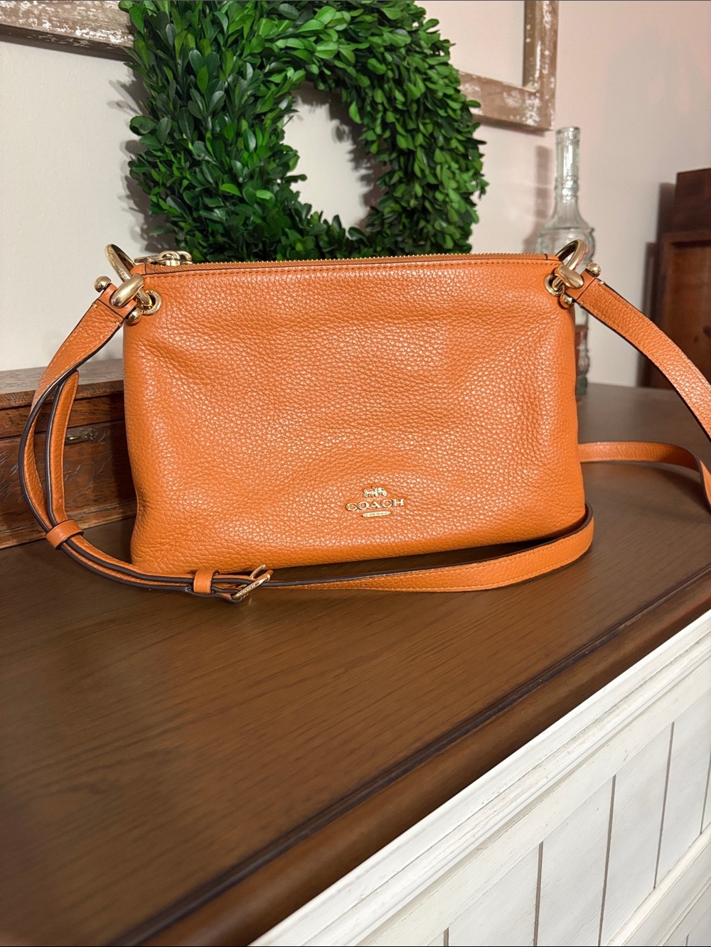 Coach Double Pocket Crossbody